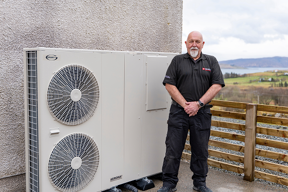 Portrait of a heating engineer who participated in Start at Home