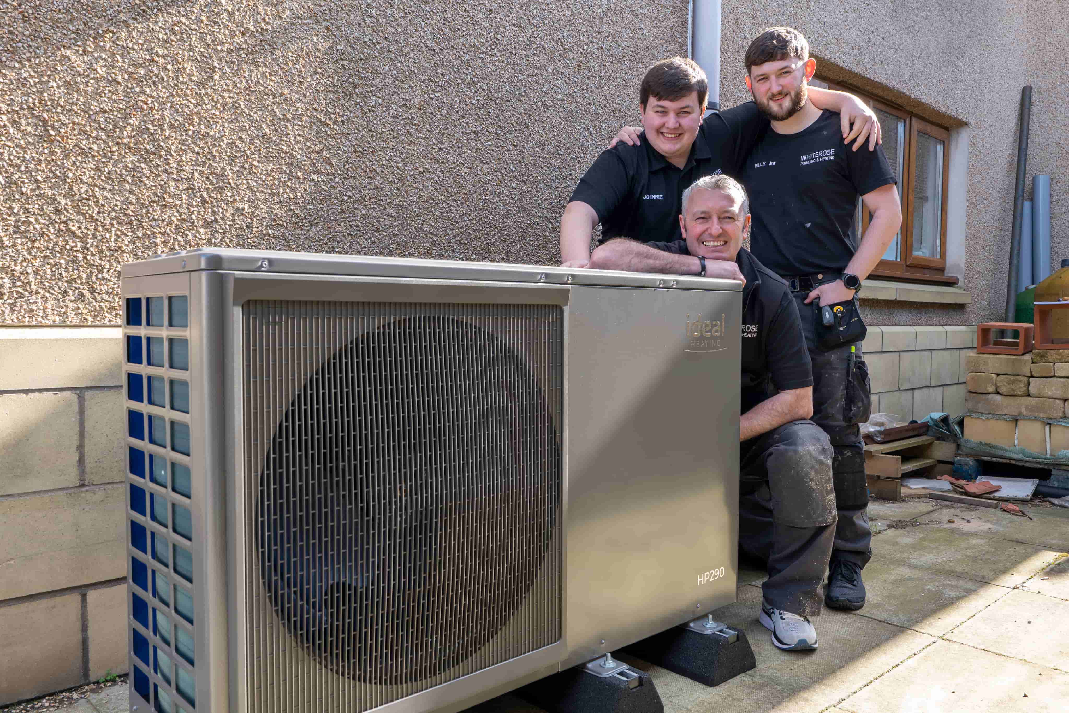 Portrait of a heating engineer who participated in Start at Home